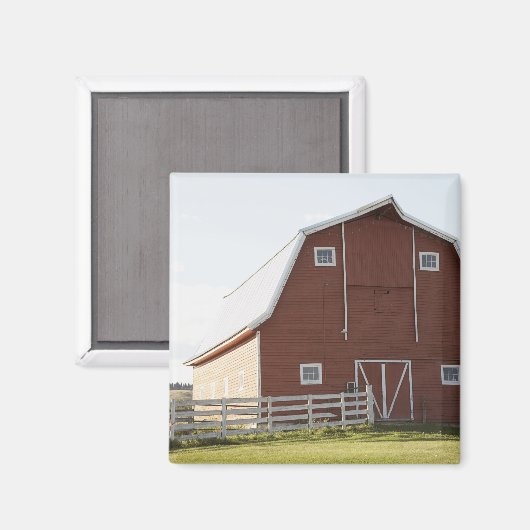 Barn in landschap magneet (Voorkant / Achterkant)