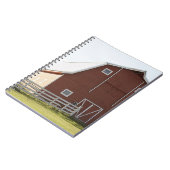 Barn in landschap notitieboek (Linkerzijde)