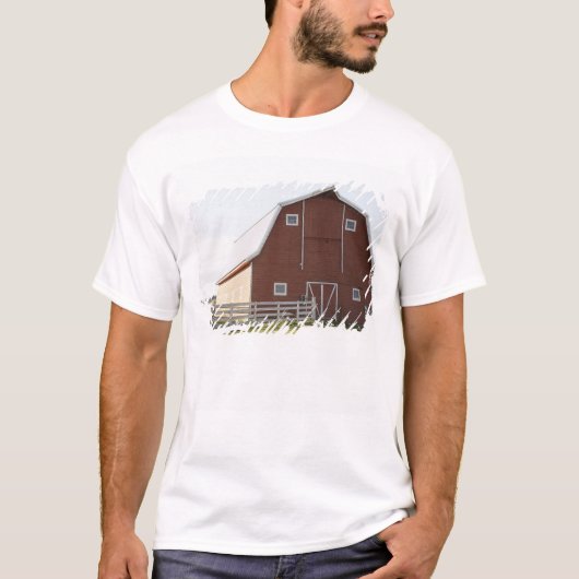 Barn in landschap t-shirt (Voorkant)