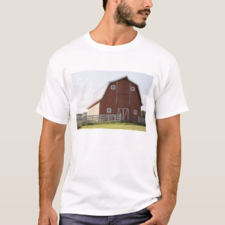 Barn in landschap t-shirt
