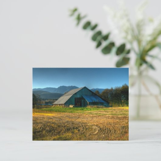 Barn in Sequim Washington Briefkaart (Staand voorkant)