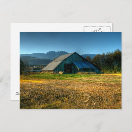 Barn in Sequim Washington Briefkaart (Voorkant / Achterkant)