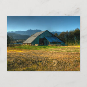 Barn in Sequim Washington Briefkaart