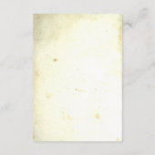 Barn in the Wood Wedding Details Kaart (Achterkant)