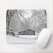  Barn in verse sneeuw - Plattelandscentrale Muismat (Met muis)