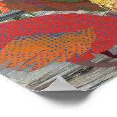 Barn-katten Poster (Hoek)