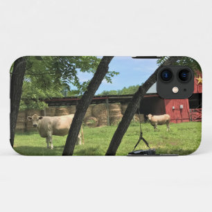 Barn & Koeien, Rural North Carolina Canvas Print M Case-Mate iPhone Case