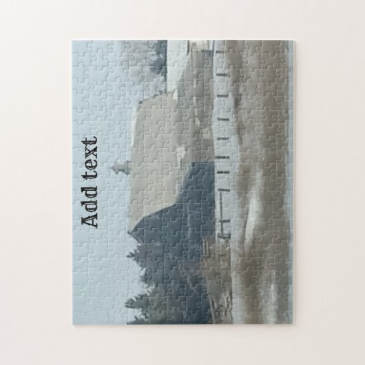 Barn Legpuzzel (Verticaal)