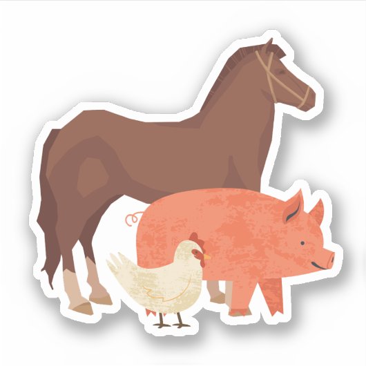 Barn Life Sticker (Voorkant)