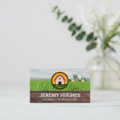 Barn Logo | Visitekaartje voor tractoren van landb (Staand voorkant)