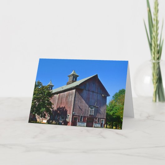 Barn Notecard Kaart (Voorkant)