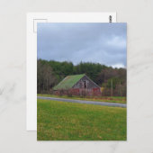 Barn op een dag van de troep briefkaart (Voorkant / Achterkant)