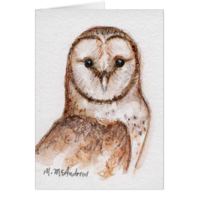 "Barn Owl" (Voorkant)