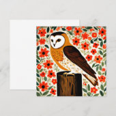 Barn Owl (Voorkant / Achterkant)