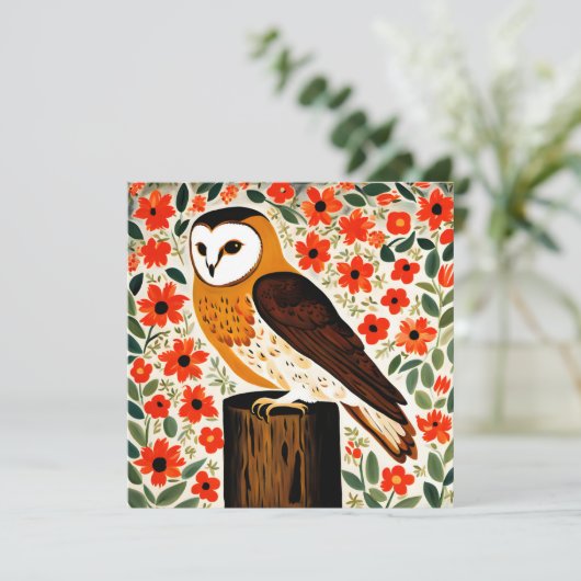 Barn Owl (Staand voorkant)