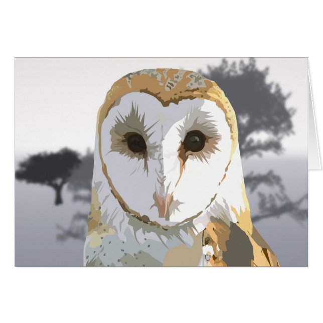 Barn Owl (Voorkant Horizontaal)