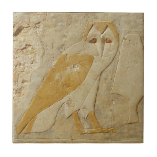 Barn OWL Ancient Egyptian Tegeltje