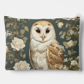 Barn Owl And White Roses William Morris Inspired Etui (Achterkant)