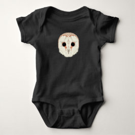 Barn Owl Baby one-Piece Bodysuit