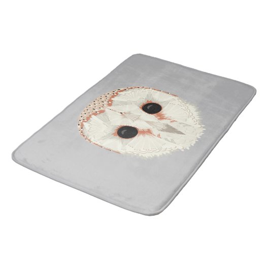 Barn Owl Bath Mat (Gekanteld)
