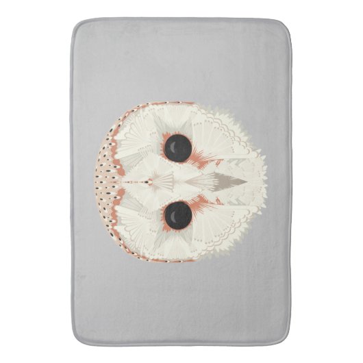 Barn Owl Bath Mat (Voorkant Verticaal)