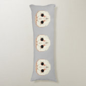 Barn Owl Body Pillow Lichaamskussen (Voorkant Verticaal)