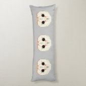 Barn Owl Body Pillow Lichaamskussen (Achterkant (Verticaal))