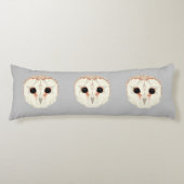 Barn Owl Body Pillow Lichaamskussen (Voorkant)