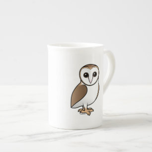 Barn Owl Bone China Mok