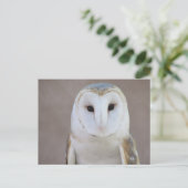 Barn Owl Briefkaart (Staand voorkant)