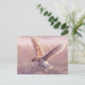 Barn Owl Briefkaart   (Staand voorkant)