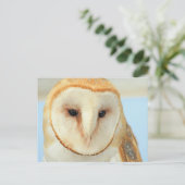 Barn Owl Briefkaart (Staand voorkant)
