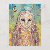 Barn Owl Briefkaart (Voorkant)