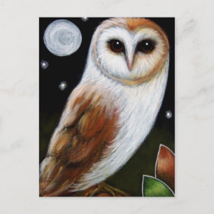BARN OWL Briefkaart