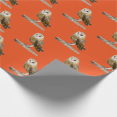 Barn Owl Cadeaupapier (Hoek)