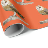 Barn Owl Cadeaupapier (Rol Hoek)