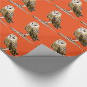 Barn Owl Cadeaupapier (Hoek)