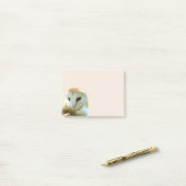 Barn Owl Corner Post-it® Notes (Op bureau)