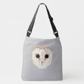 Barn Owl Crossbody Bag (2 Sizes) Crossbody Tas (Voorkant)