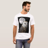 Barn Owl en het shirt Moon (Voorkant volledig)