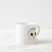 Barn Owl Espresso Cup Kop (Voorkant rechts)
