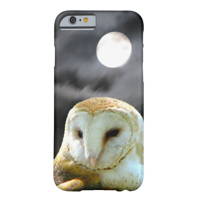 Barn Owl Full Moon Case-Mate iPhone Case (Achterkant)