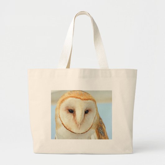 Barn owl grote tote bag (Voorkant)