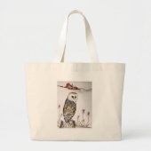 Barn owl grote tote bag (Voorkant)