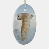 Barn Owl in Flight Ornament (Rechts)