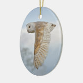 Barn Owl in Flight Ornament (Links)