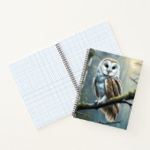 Barn Owl in the Forest Notitieboek (Binnen)