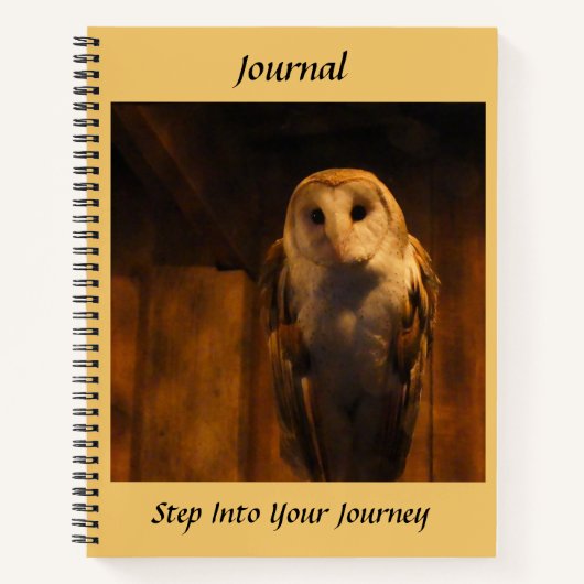 Barn Owl Journal Notitieboek (Voorkant)