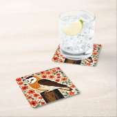 Barn Owl Kartonnen Onderzetters (Insitu)