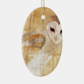 Barn Owl Keramisch Ornament (Rechts)